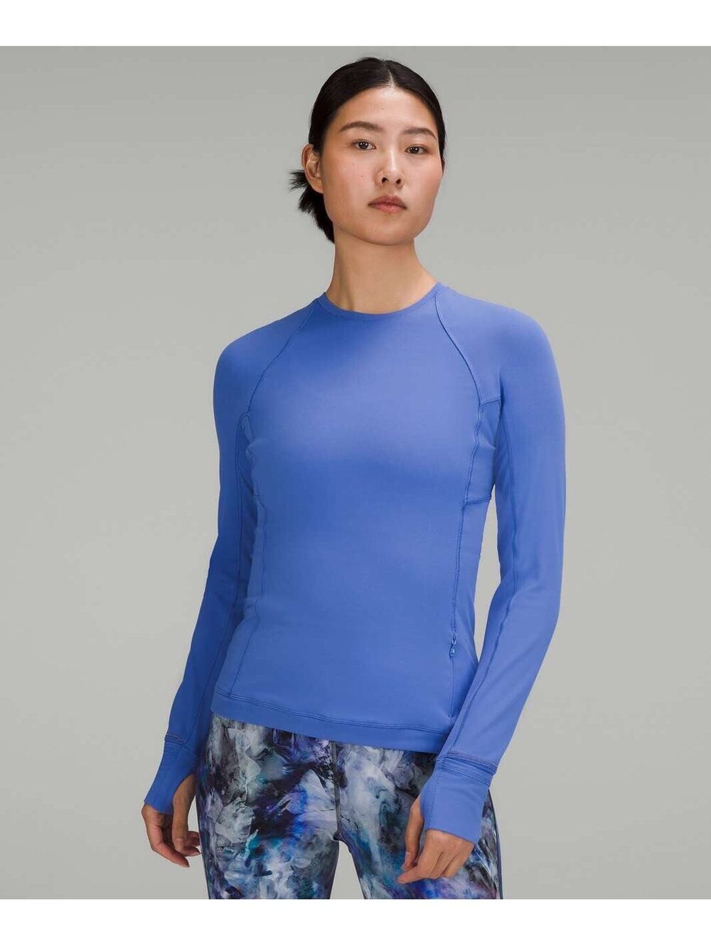 Lululemon Women’s Its Rulu Run Long Sleeve Shirt Wild Indigo Blue Size 10